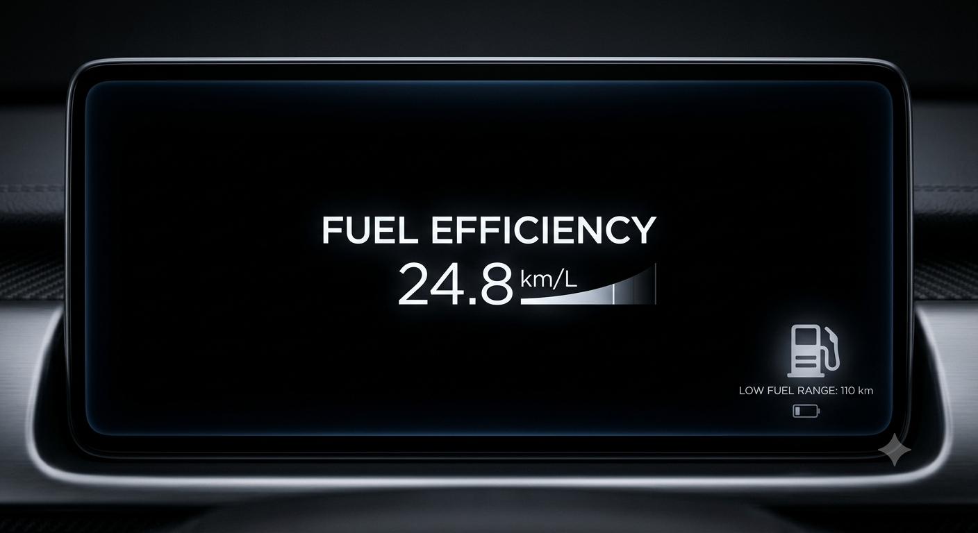 Car Dashboard Mileage Display vs Real Efficiency