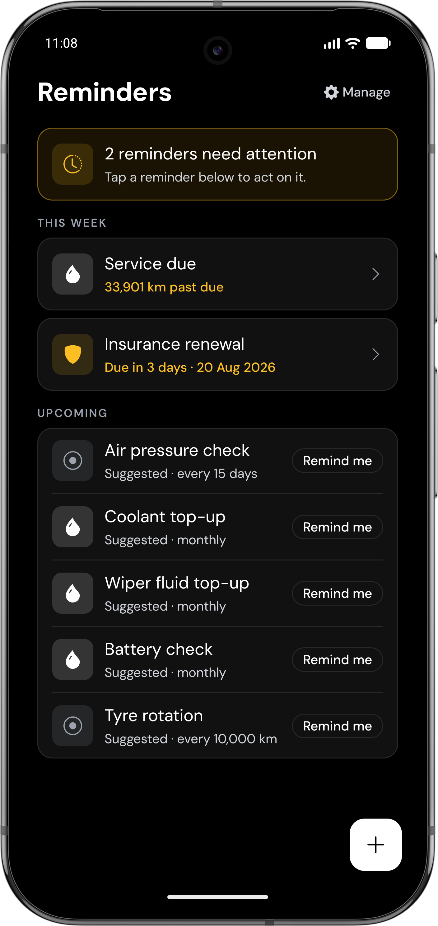 Tracking Mileage and Maintenance Logs in Odo