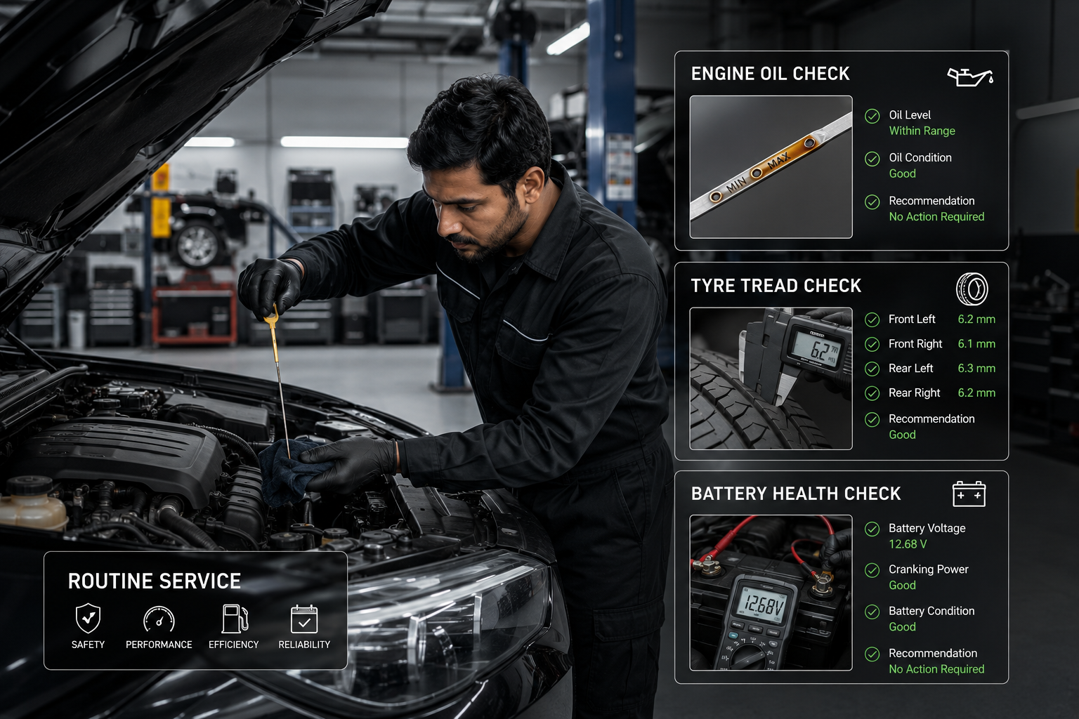 Car Maintenance Inspection and Servicing