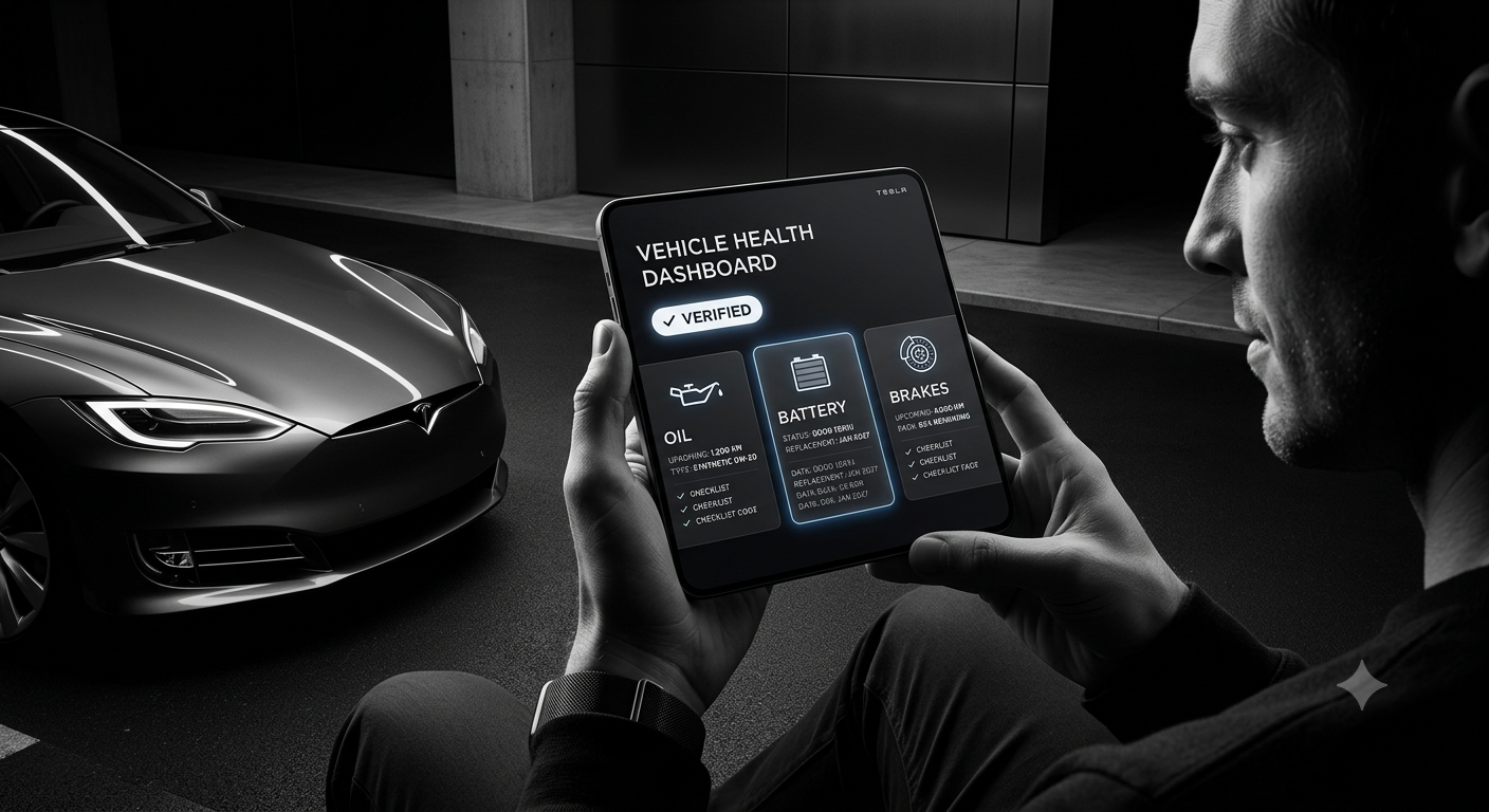 Digital Car Part Replacement Tracker App